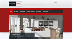 Desktop Screenshot of cuisinedml.com